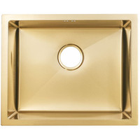 Кухонная мойка ARFEKA ECO AR 550*450 GOLD PVD NANO - фото