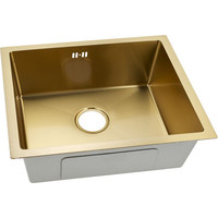 Кухонная мойка ARFEKA ECO AR 550*450 GOLD PVD NANO - фото2