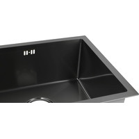 Кухонная мойка ARFEKA ECO AR 550*450 BLACK PVD NANO - фото2