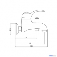 Смеситель Gross Aqua Provance 2516586С - фото2