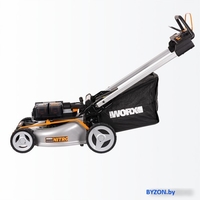 Газонокосилка Worx WG761E (с 4-мя АКБ) - фото2