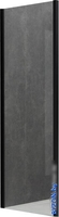 Душевая стенка Allen Brau Priority 3.31042.BBA 79x200 294071 (черный браш) - фото