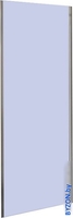 Душевая стенка Allen Brau Priority 3.31044.BA 89x200294073 (серебро браш) - фото