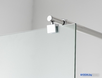 Душевая стенка Saniteco Walk-In SN-W6MC100 (100x200, матовое стекло, хромированный профиль) - фото2