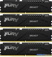Оперативная память Kingston FURY Beast 4x16ГБ DDR5 6000 МГц KF560C40BBK4-64 - фото2