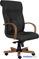 Офисное кресло Белс Вип Extra PU 440030-05/PU01 (экокожа черный) - фото