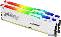 Оперативная память Kingston FURY Beast RGB 2x32ГБ DDR5 5200 МГц KF552C40BWAK2-64 - фото2