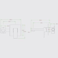 Смеситель Kern 2055 Matt Gold - фото2