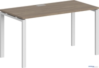 Стол Norden 160x70x75 SG.206.OD.63.WH (белый/дуб темный) - фото