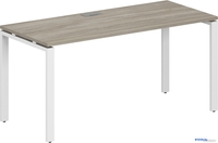 Стол Norden 160x70x75 SG.206.OL.63.WH (белый/дуб светлый) - фото