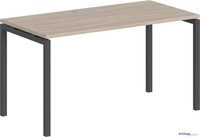 Стол Norden 160x80x75 SG.209.OL.44.AN (антрацит/дуб светлый) - фото