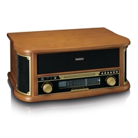 Многофункциональный аудиоцентр Lenco Classic Phono TCD-2551 - фото2