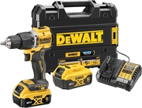 Ударная дрель-шуруповерт DeWalt DCD100YP2T (с 2-мя АКБ 5 Ач, кейс) - фото