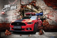 Фотообои ФабрикаФресок Форсаж. Ford Mustang. Форд Мустанг. Для Гаража 1054270 (400x270) - фото