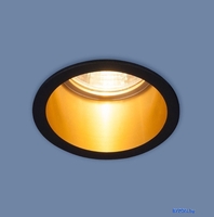 Точечный светильник Elektrostandard 7004 MR16 BK/GD - фото2