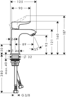 Смеситель Hansgrohe Metris 31088000 - фото2