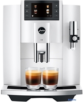 Кофемашина JURA E8 Piano White EC 15585 - фото