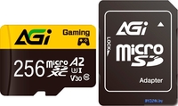 Карта памяти AGI TF138 Supreme microSDXC 256GB AGI256GGSTF138 (с адаптером) - фото