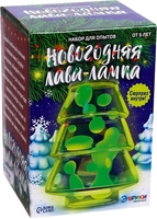 Набор для опытов Эврики Новогодняя лава-лампа 7768933 - фото
