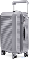 Чемодан-спиннер Ninetygo Nulife Luggage 20'' (светло-серый) - фото