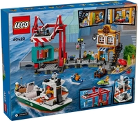Конструктор LEGO City 60422 Морской порт с грузовым судном - фото