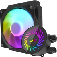 Жидкостное охлаждение для процессора dark Flash Radiant DCS 120 (черный) - фото