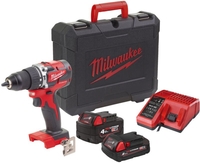 Ударная дрель-шуруповерт Milwaukee M18 M18CBLPD-422C 4933472116 (с 2-мя АКБ 4 Ач + 2 Ач, кейс) - фото2