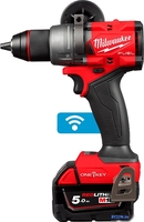 Дрель-шуруповерт Milwaukee M18 FUEL M18ONEDD3-502X 4933492802 (с 2-мя АКБ 5 Ач, кейс) - фото2