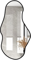 Зеркало eMZe 63x110 UV.NF.63.110.CHE (черный УФ-окантовкой) - фото