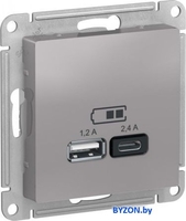 Розетка USB Schneider Electric AtlasDesign ATN000339 - фото2