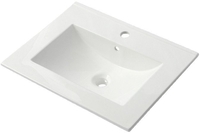 ЗОВ Тумба с умывальником Кито 60 K60LW0MRM-OL60 (белый/тростник) - фото2