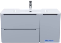 IDDIS Тумба с умывальником Edifice EDI10L0i95K (светло-серый) - фото2