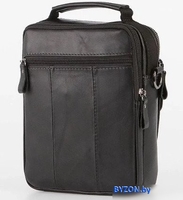 Мужская сумка Poshete 196-4134-54-BLK (черный) - фото2