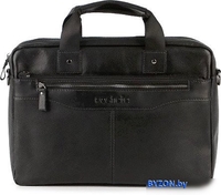 Мужская сумка Poshete 196-4138-55-BLK (черный) - фото
