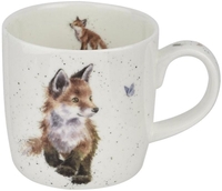 Кружка Royal Worcester Забавная фауна Рожденный диким лисом RWC MMOS5629-XT-1 - фото