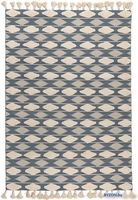 Ковер для жилой комнаты Tkano Ethnic Argyle TK20-DR0038 (синий) - фото