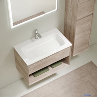 Sancos Тумба под умывальник Marmi 1.0 MR1.0100EG (дуб галифакс натуральный) - фото2