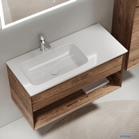 Sancos Тумба под умывальник Marmi 1.0 MR1.0100LECH (дуб чарльстон, левая) - фото2