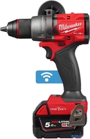 Ударная дрель-шуруповерт Milwaukee M18 ONEPD3-502X 4933492801 (с 2-мя АКБ, кейс) - фото