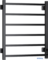 Полотенцесушитель Roxen Square BK-109SW-6T 11050-5365B (черный) - фото