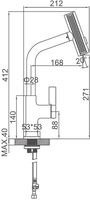 Смеситель Ledeme L6099-4 - фото2