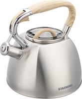 Чайник со свистком StarWind SW-CH1308 (серый) - фото