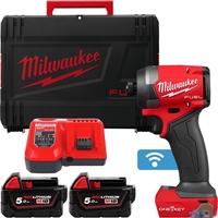 Винтоверт Milwaukee M18 FUEL M18ONEID3-502X 4933492804 (с 2-мя АКБ, кейс) - фото