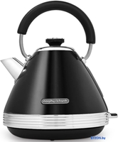 Электрический чайник Morphy Richards Retro Pyramid Black 100331 - фото