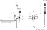Смеситель Ekko E22803 - фото2