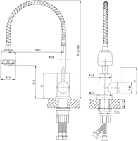 Смеситель Ekko E42304-8 - фото2