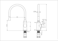 Смеситель Ekko E42801-3 - фото2