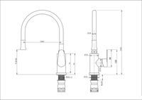 Смеситель Ekko E42802-3 - фото2
