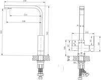Смеситель Ekko E43803-7 - фото2
