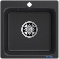 Кухонная мойка GranFest SMART GF-SM430 (черный) - фото